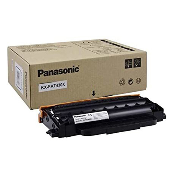 Panasonic KX-FAT430X svart toner hög kapacitet (original) KX-FAT430X 075418 - 1