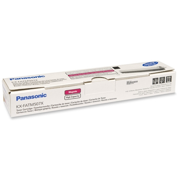 Panasonic KX-FATM507X magenta toner hög kapacitet (original) KXFATM507X 075218 - 1