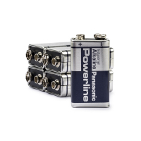 Panasonic Powerline 6LR61 E-block 9V batteri 5st 204619