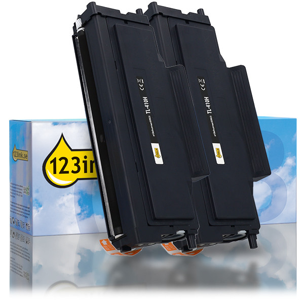 Pantum TL-410H svart toner hög kapacitet 2-pack (varumärket 123ink) 059036 - 1