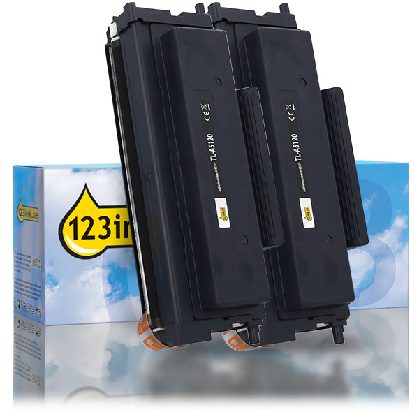Pantum TL-A5120 svart toner 2-pack (varumärket 123ink) 059038 - 1