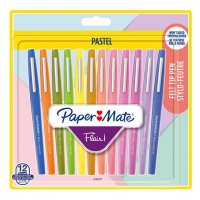 Papermate Flair Pastell Fineliner 0,7mm blandade färger | 12st 2137277 237133