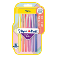 Papermate Flair Pastell Fineliner 0,7mm blandade färger | 6st 2137276 237132