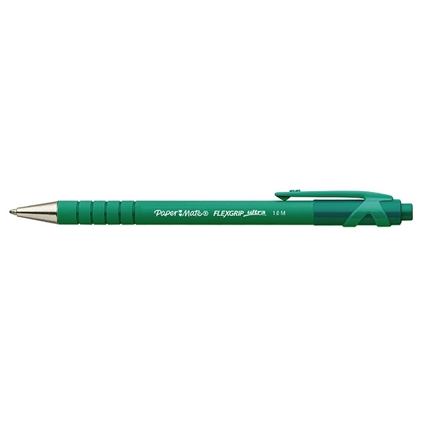 Papermate Kulspetspenna 1.0mm | Papermate Flexgrip Ultra RT | grön S0190453 237108 - 1