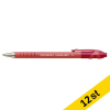Kulspetspenna 1.0mm | Papermate Flexgrip Ultra RT | röd | 12st 240010 - 1