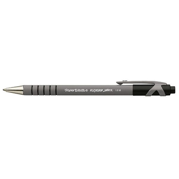 Papermate Kulspetspenna 1.0mm | Papermate Flexgrip Ultra RT | svart⭐ S0190393 237106 - 1