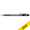 Kulspetspenna 1.0mm | Papermate Flexgrip Ultra RT | svart | 12st 240009 - 1