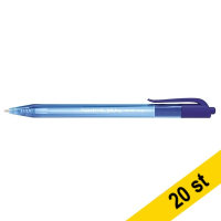 Papermate Kulspetspenna 1.0mm | Papermate InkJoy 100 RT |  blå | 20st  240012