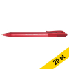 Kulspetspenna 1.0mm | Papermate InkJoy 100 RT | röd | 20st 240014 - 1
