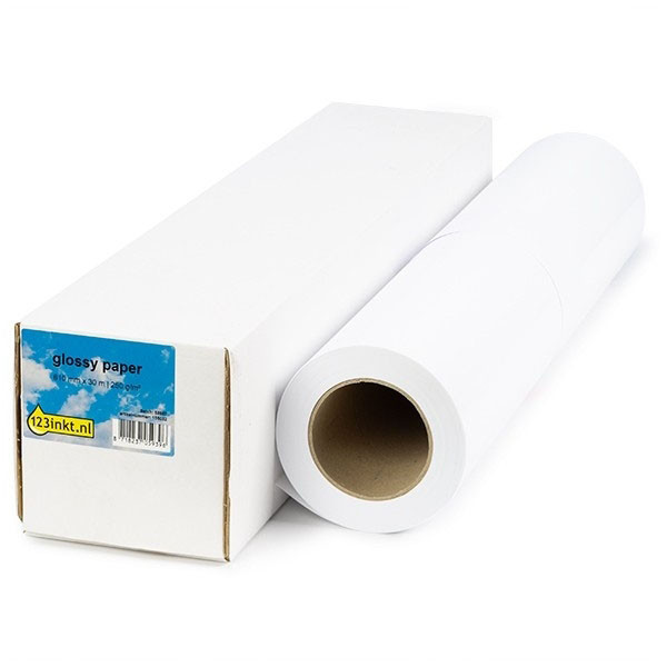 Pappersrulle 610mm x 30m | 260g | 123ink | Glossy C13S041638C C13S041641C Q8917AC 155054 - 1