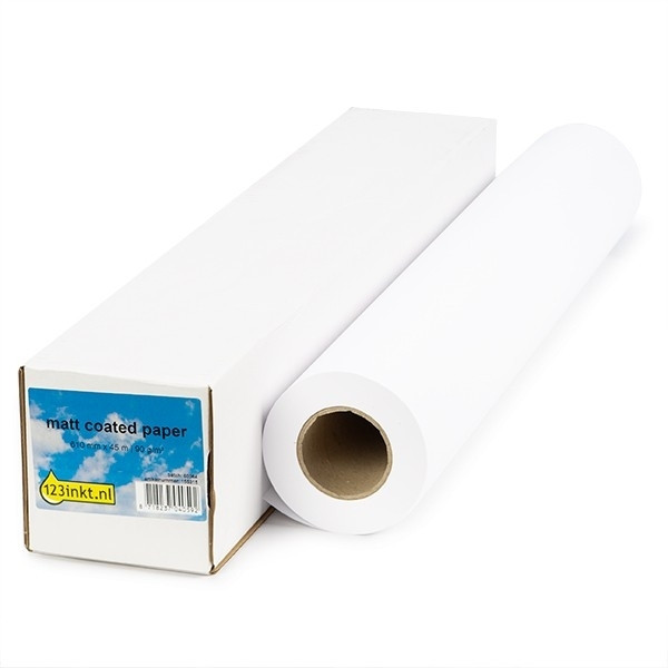 Pappersrulle 610mm x 45m | 90g | 123ink | Matte Coated 1933B001C C6019BC 155071 - 1