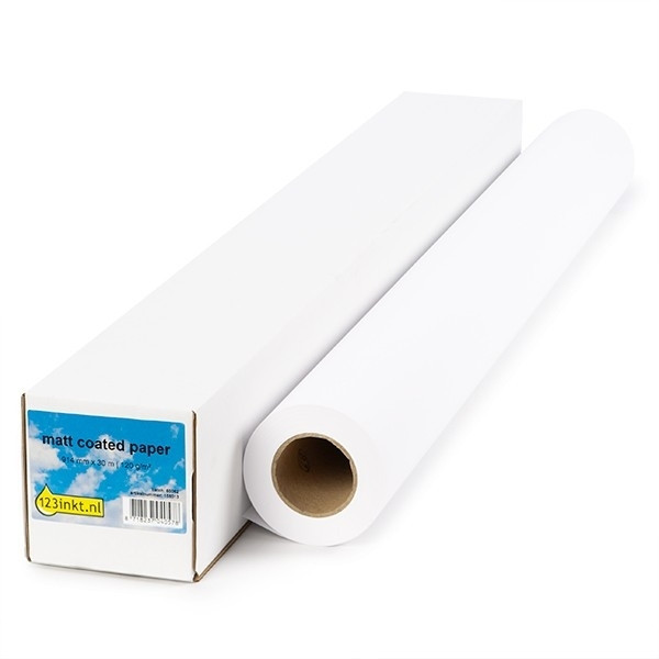 Pappersrulle 841mm x 45m | 90g | 123ink | Matte Coated Q1441AC 155074 - 1