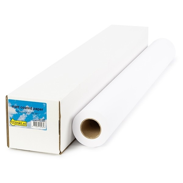 Pappersrulle 914mm x 30m | 140g | 123ink | Matte Coated 8946A005C 155076 - 1