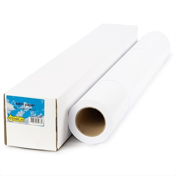 Pappersrulle 914mm x 30m | 190g | 123ink | Satin 6059B003C 6061B003C Q1421BC 155058 - 1