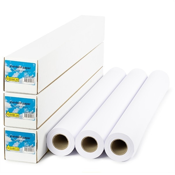 Pappersrulle 914mm x 50m | 80g | 123ink | Standard | 3 rullar 1569B008C 155085 - 1