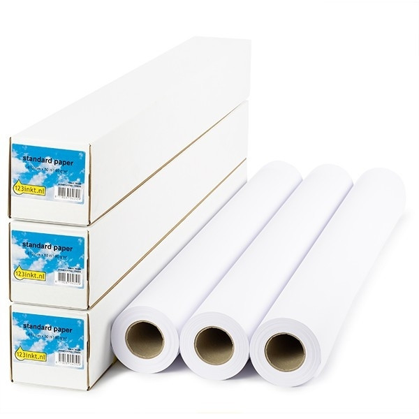 Pappersrulle 914mm x 50m | 90g | 123ink | Standard | 3 rullar 1570B008C 155045 - 1