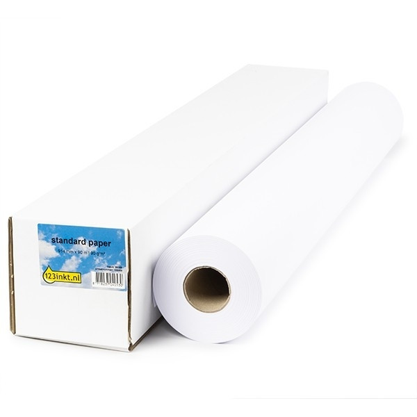 Pappersrulle 914mm x 90m | 90g | 123ink | Standard C6810AC 155091 - 1