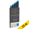 Bläckpatron reservoarpenna | Parker Quink 1950383 | royal blue | 15st 214059 - 1
