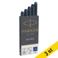 Parker Bläckpatron reservoarpenna | Parker Quink 1950384 | blå | 5st x3  214060