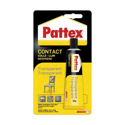 Pattex Kontaktlim transparent | Pattex | 50g 1563743 206211 - 1