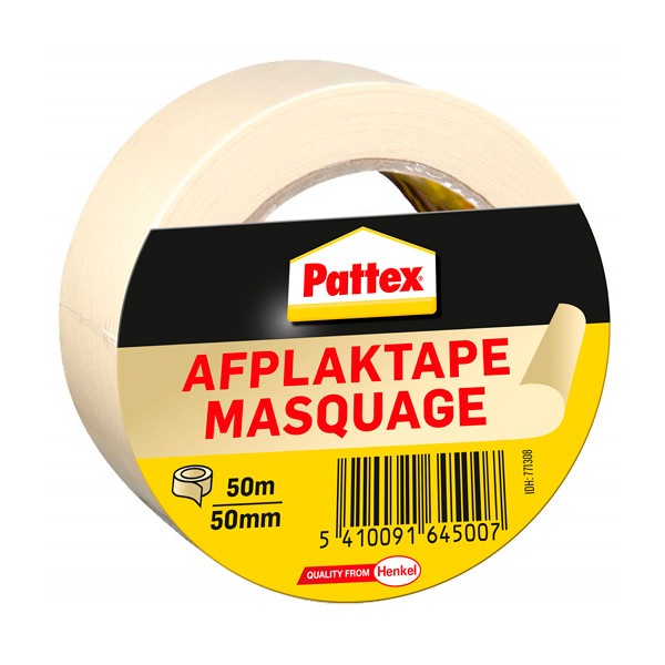 Pattex Maskeringstejp | Pattex | 50mm x 50m 771308 206207 - 1