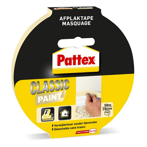 Pattex Maskeringstejp Classic Paint  | Pattex | 19mm x 50m 773364 206208 - 1