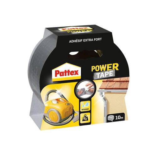 Pattex Silvertejp Power Tape | Pattex | 50mm x 10m | silver 1669268 206201 - 1