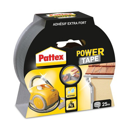 Pattex Silvertejp Power Tape | Pattex | 50mm x 25m | silver 1669214 206203 - 1