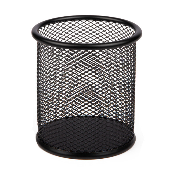 Pennställ svart rund mesh | 123ink 390617 - 1