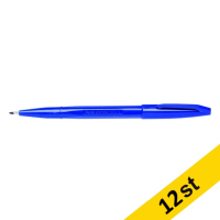 Fineliner 0.8mm | Pentel Sign S520 | blå | 12st 210081