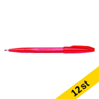 Fineliner 0.8mm | Pentel Sign S520 | röd | 12st 210082