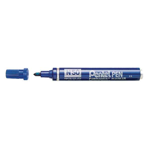 Pentel Märkpenna permanent 1.5mm | Pentel N50 | blå N50-C 210084 - 1