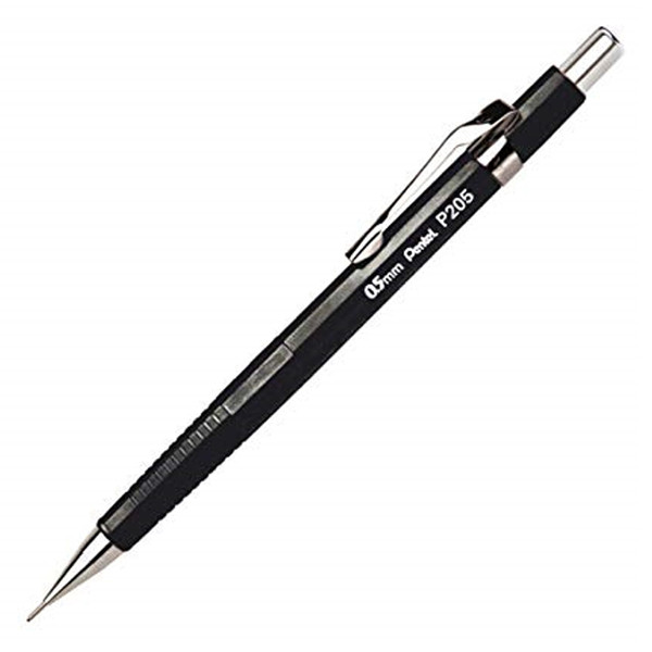 Pentel Stiftpenna P205 HB | 0.5mm | Pentel | svart 152042 P205-A 210017 - 1
