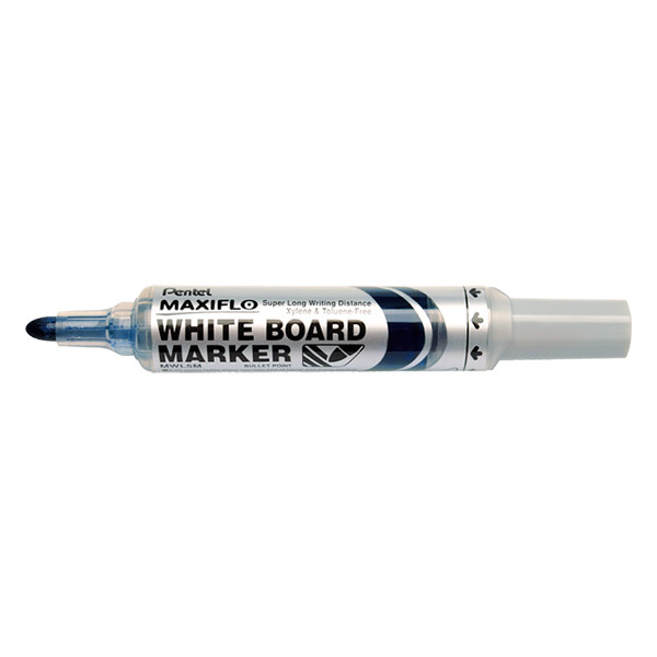Pentel Whiteboardpenna 3.0mm | Pentel Maxiflo | blå MWL5M-CO 246366 - 1