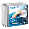 Philips CD-R | 52X | 700MB | Slimline Case | 10-pack