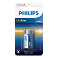 Philips CR123A Lithium batteri 098335