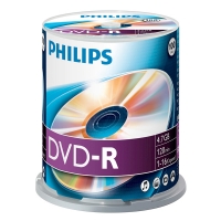 Philips DVD-R | 16X | 4.7GB | Spindle | 100-pack DM4S6B00F/00 098030