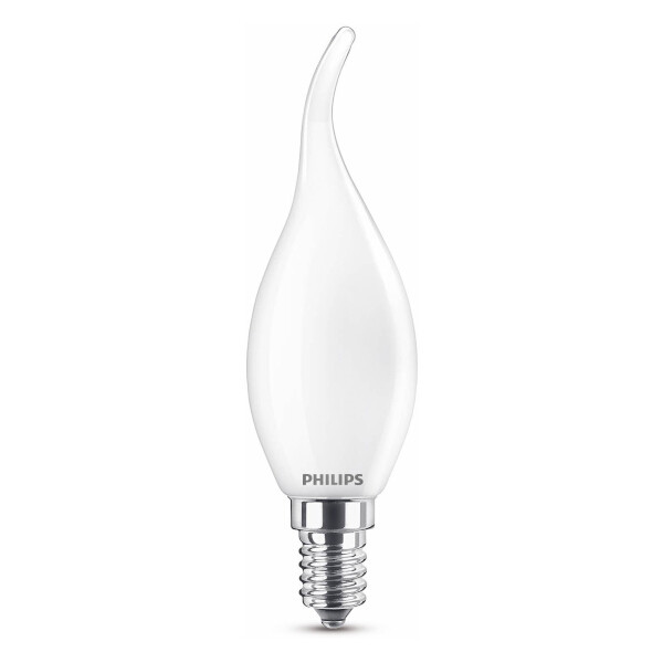 Philips LED lampa E14 | C35 | böjd topp | frostad | 2700K | 2.2W [Philips] 929001345855 LPH02419 - 1