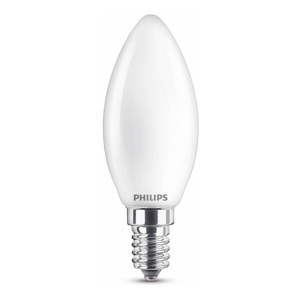 LED lampa E14 | C35 frostad | 4000K | 4.3W [Philips] LPH02425 - 1