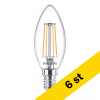 LED lampa E14 | C35 klar | 2700K | 4,3W [Philips] 6st LPH02438 - 1