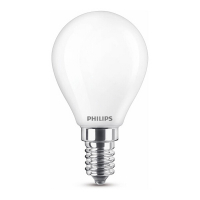 Philips LED lampa E14 | P45 | frostad | 2700K | 4.3W 929001345555 LPH02382