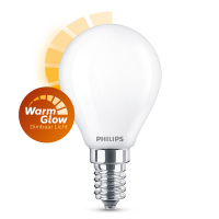 Philips LED lampa E14 | P45 | frostad | warmglow | 2200-2700K | 3.4W | dimbar [Philips] 929003013501 LPH02588