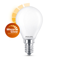 Philips LED lampa E14 | P45 | frostad | warmglow | 2200-2700K | 3.4W | dimbar 929003013501 LPH02588