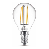Philips LED lampa E14 | P45 | klar | 2700K | 4.3W [Philips] 929001890455 LPH02396