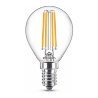 Philips LED lampa E14 | P45 | klar | 2700K | 6.5W 929002028555 LPH02398