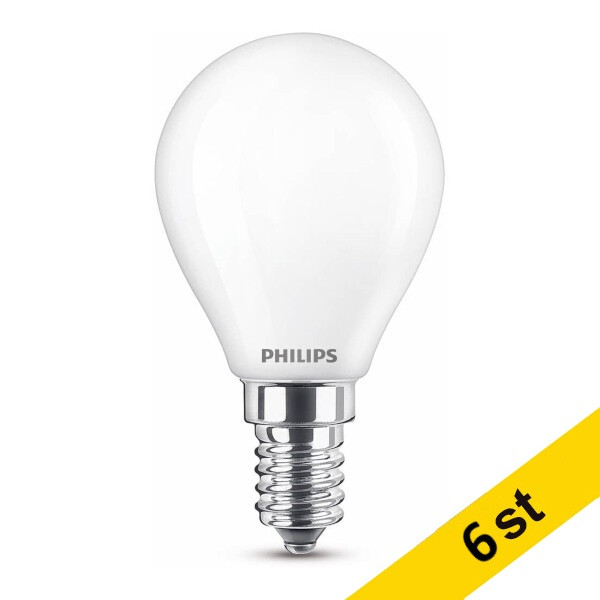 LED lampa E14 | P45 frostad | 2700K | 2,2W [Philips] 6st LPH02381 - 1