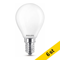 LED lampa E14 | P45 frostad | 2700K | 2,2W [Philips] 6st LPH02381