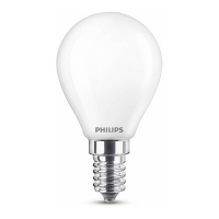 LED lampa E14 | P45 frostad | 2700K | 4.3W [Philips] LPH02382