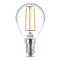 LED lampa E14 | P45 klar | 2700K | 2W [Philips] LPH02394