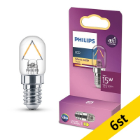 LED lampa E14 | T20 klar | 2700K | 1W (15W) [Philips] 6st LPH04146